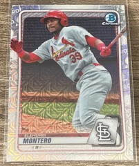2020 Bowman Chrome Elehuris Montero #BCP-171 MEGA Box Mojo Cardinals